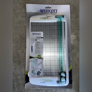 Westcott Carbo Titanium Trimmer 12” White with Titanium Blades